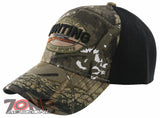 JUST SHOOT IT HUNTING OUTDOOR SPORTS HUNTER BALL CAP HAT CAMO