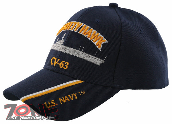 USS Kitty Hawk CV-63 Iraq Ball Cap - US Navy Aircraft Carrier Iraq Ball...