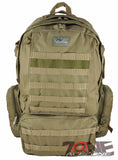 Nexpak USA Backpack Tactical 3 Day Assault Hunting Camping Outdoor OP822 TAN