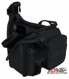 East West USA Tactical Shoulder Sling Trail Walker Utility Bag RT518 BLACK