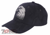 NEW! MONOCHROMATIC GRAY BIG EAGLE HEAD USA BASEBALL CAP HAT CAMOUFLAGE BLACK