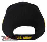 US ARMY 1ST SPECIAL FORCES AIRBORNE USA FLAG CAP HAT BLACK