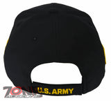 US ARMY 101ST AIRBORNE USA FLAG CAP HAT BLACK