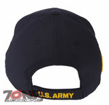 NEW! US ARMY INFANTRY CROSSED RIFLES FLAG USA BALL CAP HAT BLACK