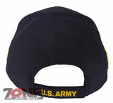 NEW! US ARMY AIR ASSAULT FLAG USA BALL CAP HAT BLACK