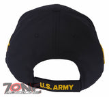 NEW! US ARMY 82ND AIRBORNE DIVISION FLAG USA BALL CAP HAT BLACK