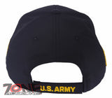 NEW! US ARMY OEF AFGHANISTAN COMBAT VETERAN FLAG USA BALL CAP HAT BLACK