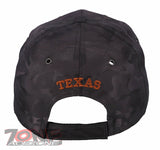 TEXAS TX LONE STAR STATE BASEBALL CAP HAT CAMOUFLAGE GRAY