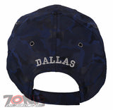 NEW! TEXAS DALLAS D TX BASEBALL CAP HAT CAMOUFLAGE NAVY