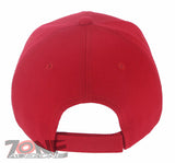 TEXAS TX LONE STAR STATE HORN FAUX VISOR LEATHER BASEBALL CAP HAT RED