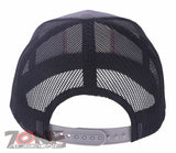 NEW! BIG COCK ROOSTER FIGHT MESH TRUCKER SNAPBACK BALL CAP HAT GRAY