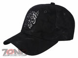 NEW! DOG PITBULL HEAD BASEBALL CAP HAT CAMOUFLAGE BLACK