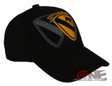 NEW! US ARMY 1ST CAVALRY TOP SHADOW BALL CAP HAT BLACK