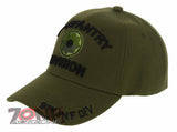 NEW! US ARMY 9TH INFANTRY DIVISION CAP HAT OLIVE