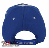 NEW! US AIR FORCE USAF LOGO DEFENDING FREEDOM SINCE 1947 BALL CAP HAT BLUE