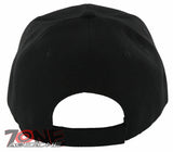 NEW! NATIVE PRIDE INDIAN AMERICAN FEATHERS BUFFALO CAP HAT BLACK