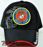 NEW! US MARINE CORPS CAP HAT USMC ROUND A2 BLACK