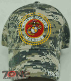 NEW! USMC US MARINE ROUND CAP HAT DIGITAL CAMO N2