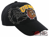 NEW! USMC US MARINE BULLDOG SHADOW CAP HAT BLACK
