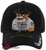 NEW! USMC US MARINE BULLDOG I CAN'T HEAR YOU! CAP HAT BLACK