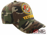 NEW! USMC US MARINE VETERAN ROUND SHADOW CAP HAT CAMO