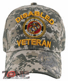 NEW! USMC US MARINE DISABLED VETERAN USMC CAP HAT CAMO