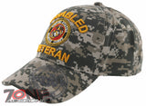 NEW! USMC US MARINE DISABLED VETERAN USMC CAP HAT CAMO