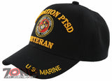 NEW! US MARINE CORPS USMC OPERATION PTSD VETERAN BALL CAP HAT BLACK