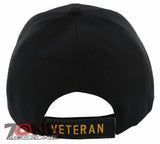 NEW! US MARINE CORPS USMC OPERATION PTSD VETERAN BALL CAP HAT BLACK