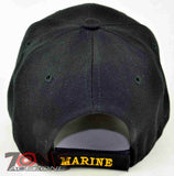 NEW! USMC MARINE VETERAN USMC CAP HAT A1 BLACK