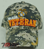 NEW! USMC MARINE VETERAN USMC CAP HAT A1 DIGITAL CAMO