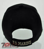 USMC MARINE THE FEW THE PROUD U.S. MARINE CAP HAT BLACK