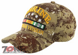 NEW! USMC US MARINE VIETNAM VETERAN SHADOW CAP HAT DESERT CAMO