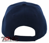 NEW! NATIVE PRIDE INDIAN AMERICAN FEATHERS TURTLE CAP HAT ALL NAVY