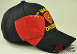 NEW! US MARINE CORPS 3RD MARINE DIVISION DIV USMC CAP HAT BLACK