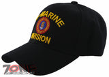 NEW! US MARINE CORPS 6TH MARINE DIVISION DIV USMC SHADOW CAP HAT BLACK