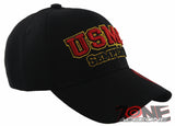 NEW! US MARINE CORPS SEMPER FI USMC FLAG CAP HAT BLACK
