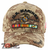 NEW! US MARINE CORPS VETERAN SEMPER FI USMC CAP HAT CAMO
