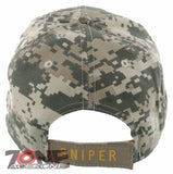 NEW! SNIPER ONE SHOT ONE KILL CAP HAT CAMO