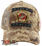 NEW! US MARINE CORPS USMC RETIRED MARINE SEMPER FI CAP HAT CAMO