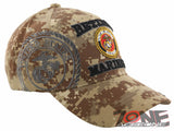 NEW! US MARINE CORPS USMC RETIRED MARINE SEMPER FI CAP HAT CAMO