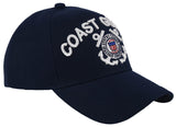 NEW! U.S. COAST GUARD ANCHOR CAP BALL HAT NAVY