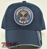 NEW! ROUND GLITTER US NAVY CAP HAT NAVY