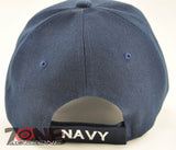 NEW! ROUND GLITTER US NAVY CAP HAT NAVY