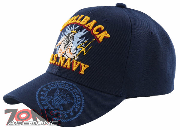 US NAVY SHELLBACK USN BALL CAP HAT NAVY – AceZone.com