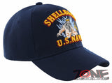 US NAVY SHELLBACK USN BALL CAP HAT NAVY