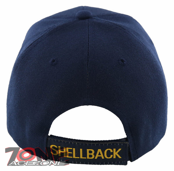 US NAVY SHELLBACK USN BALL CAP HAT NAVY – AceZone.com