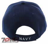 NEW! US NAVY SEAL US NAVY BALL CAP HAT NAVY