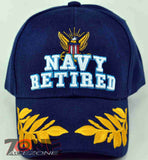 NEW! US NAVY RETIRED NAVY CAP HAT NAVY