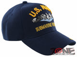 NEW! US NAVY SUBMARINE VETERAN BALL CAP HAT NAVY